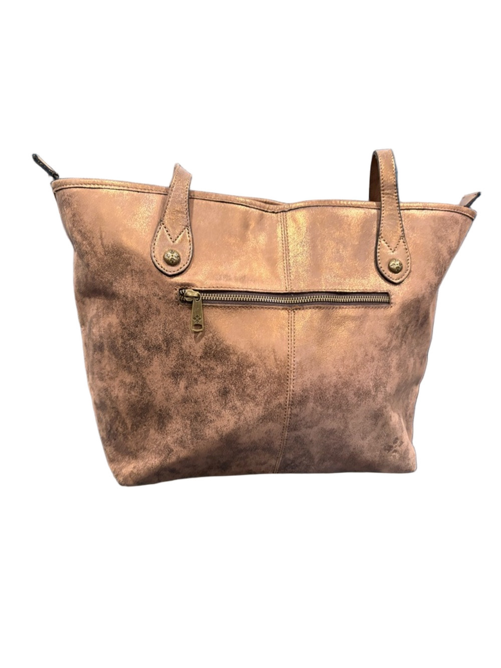 Patricia Nash Woven Metallic Leather Tote Bag + Dust Bag EUC Boho Italian Style - Picture 2 of 15